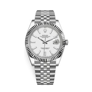 Datejust 41 Blanc Jubilé Pour Homme