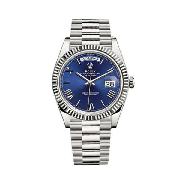 23 DayDate 40 Bleu Pour Homme