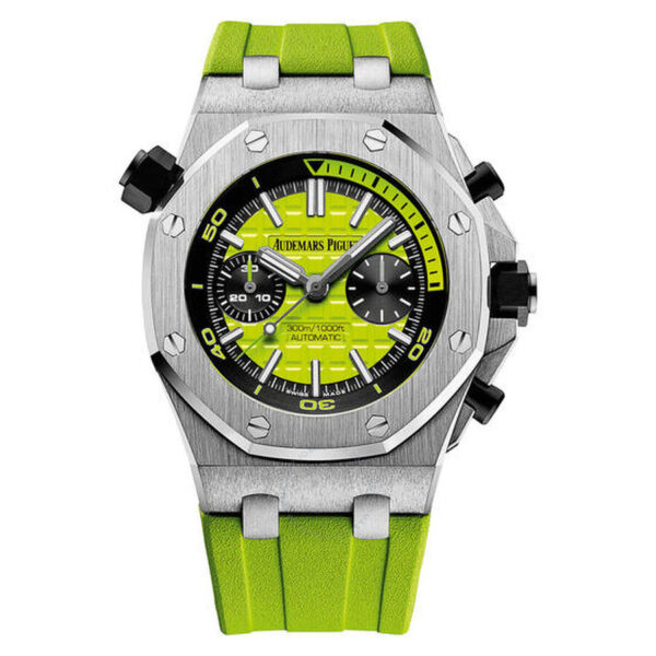 AP3_ecf89efd-e11c-4f24-bf71-a09193b9e701 Audemars Offshore Diver Chronographe 44 mm verte