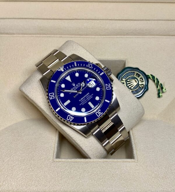 MontreRolexSubmarinerDate116619PourHomme4 Submariner Date "SMURF" 116619LB Pour Homme