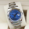 Datejust II 41mm 116334 Bleu chiffres Romains