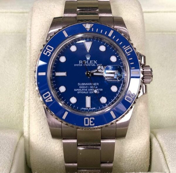 WhatsAppImage2020-10-14at04.37.15 Submariner Date "SMURF" 116619LB Pour Homme