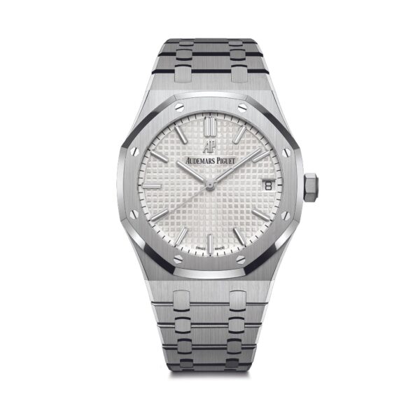 apwhite Audemars Royal Oak Fond Blanc 41mm Homme