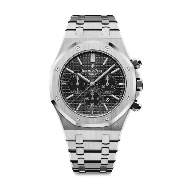 audemarsfndnoir1 Audemars Royal Oak Chronographe 41mm 26320ST.OO.1220ST