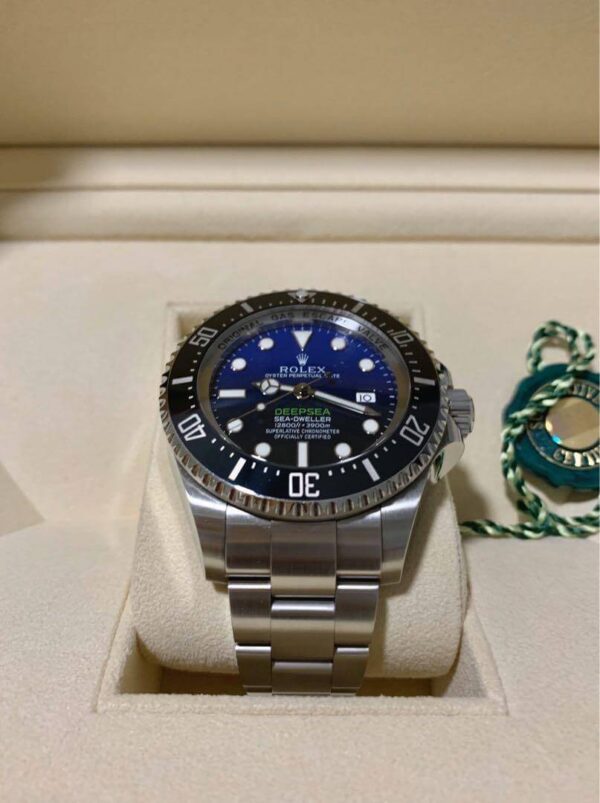 Sea Dweller Deepsea Cadran Bleu 126660 Pour Homme