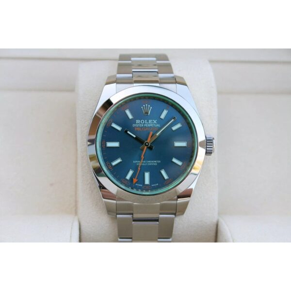 Milgauss Fond Bleu 116400GV