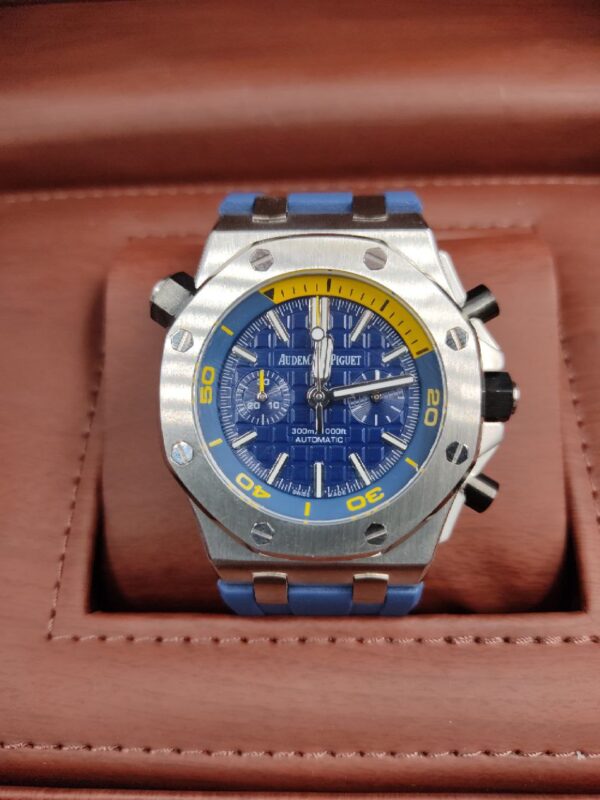 photo1664037830 Audemars Diver Chronographe 44 mm Bleu