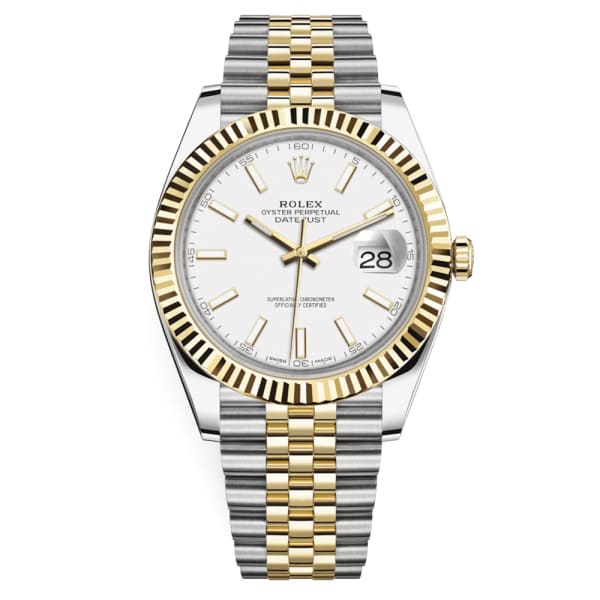 r2 Datejust 126333 Fond Blanc Jubilée 41 mm