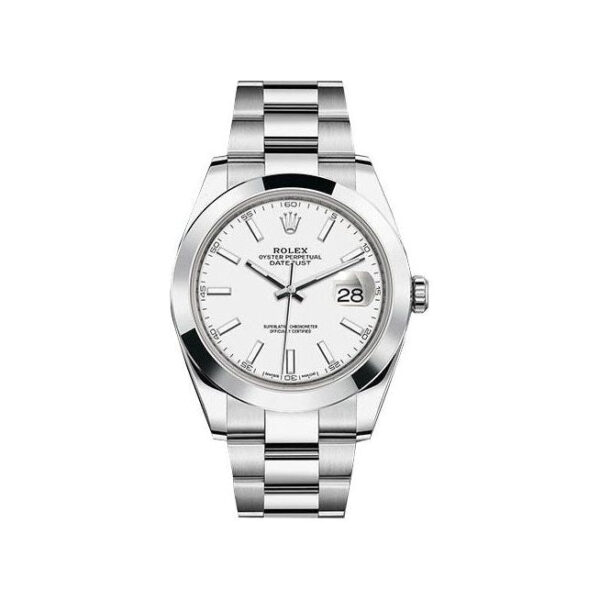 r3 DATEJUST 16200 Blanc Pour Homme