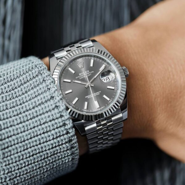 rolexdatejust41greydialref1263346 Datejust Gris 126334 Pour Homme