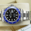 Submariner Lunette Bleue Fond Noir Pour Homme
