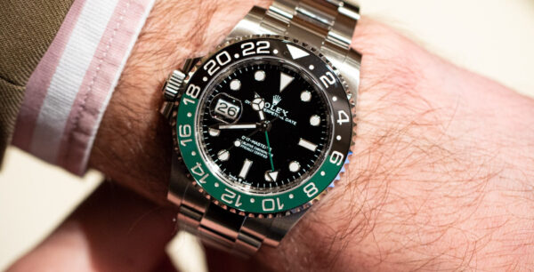 submarinergauche11 GMT MASTER 2 Sprite Date Pour Les gauchers Modèle 2022